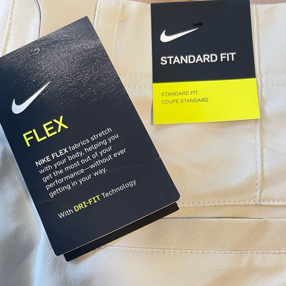 NIKE Mean’s Golf Pant White with Dri-Fit Material